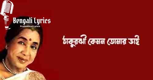 ঠাকুরঝী কেমন তোমার ভাই