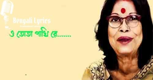 ও তোতা পাখি রে