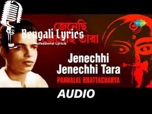Jenechi Jenechi Tara Lyrics | জেনেছি জেনেছি তারা